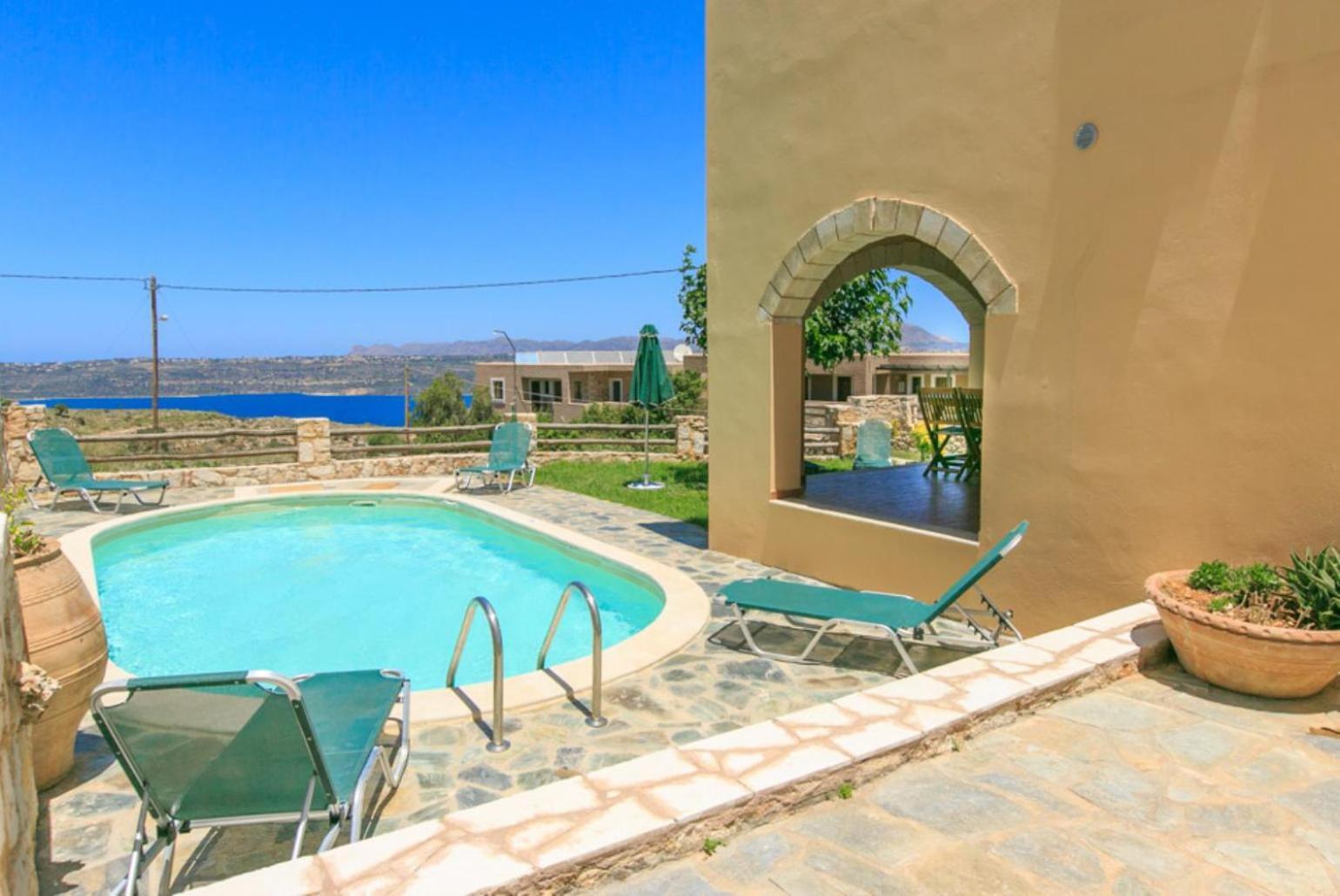 Villa Neria Aptera Esterno foto
