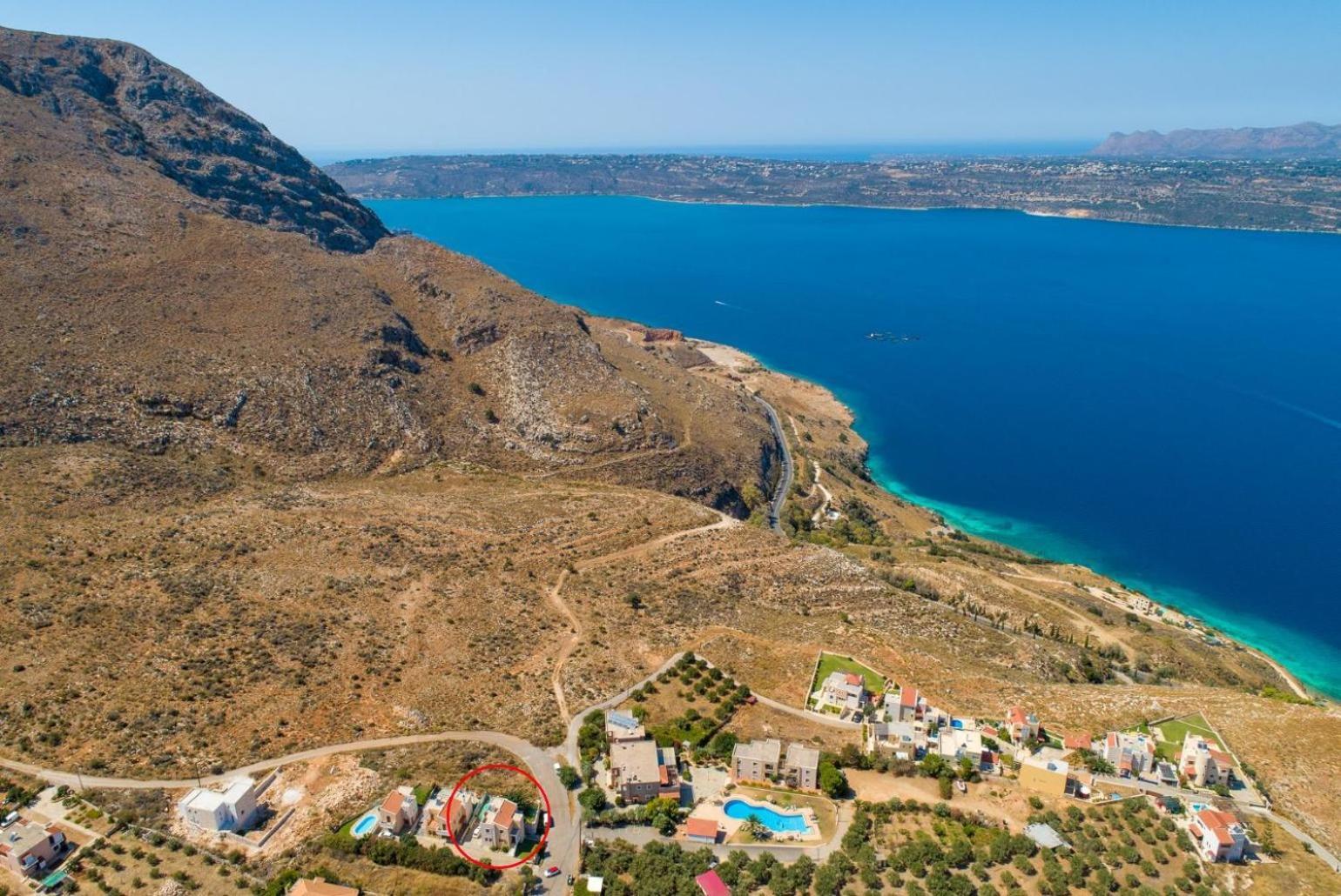 Villa Neria Aptera Esterno foto