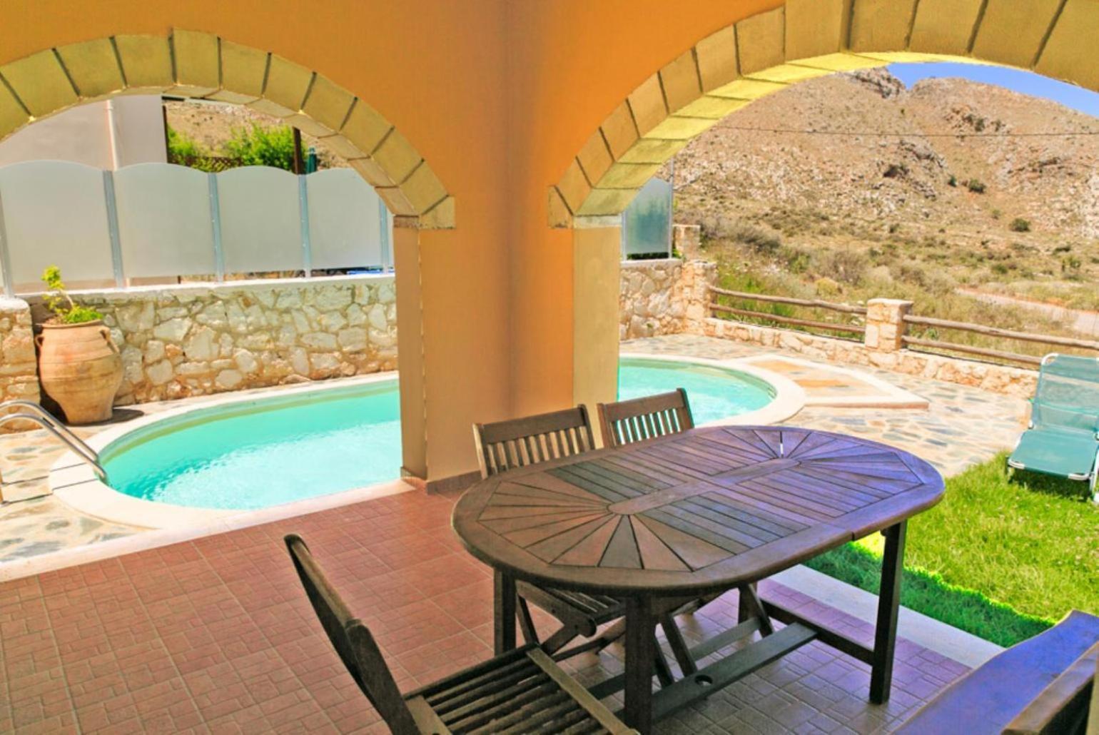 Villa Neria Aptera Esterno foto