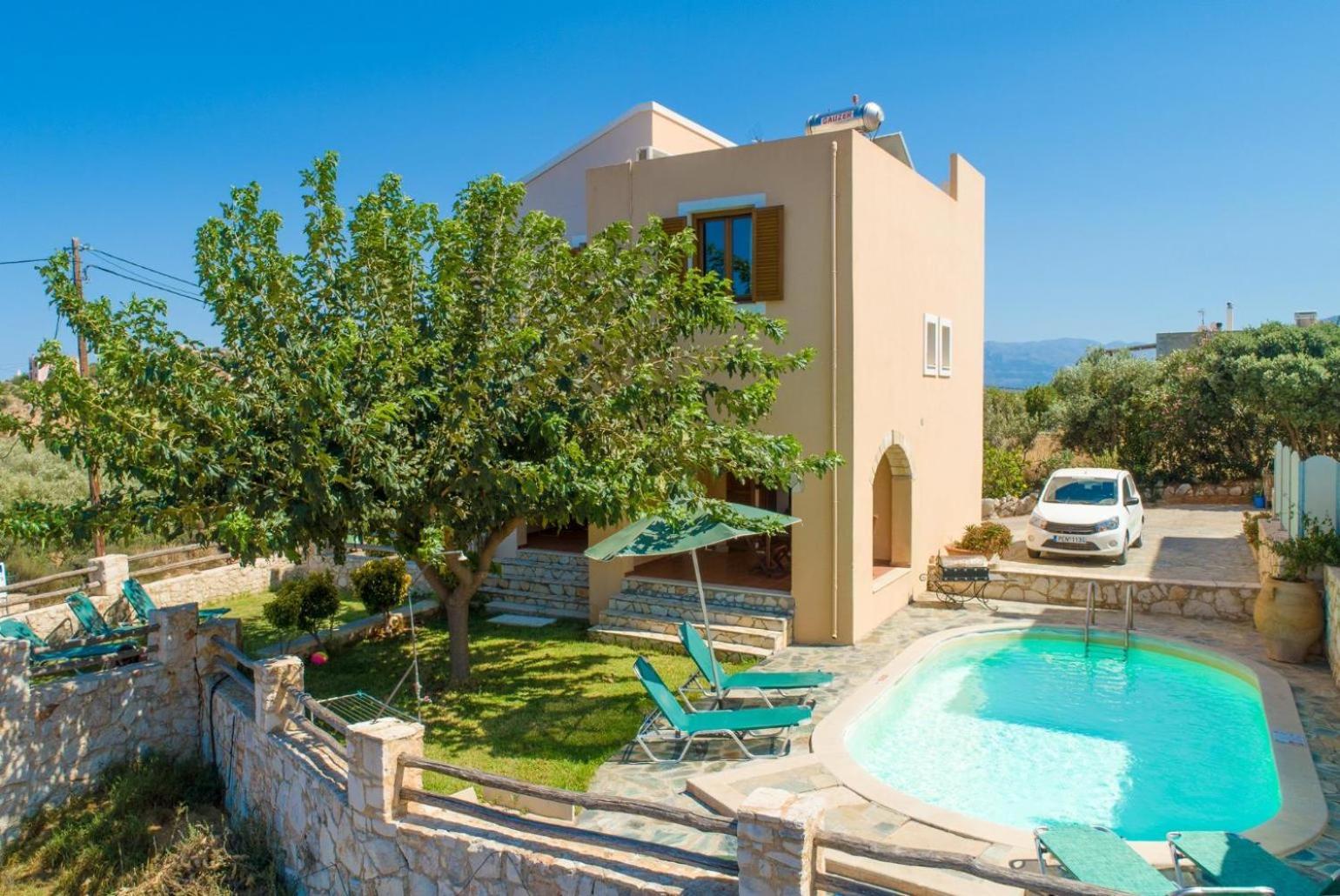 Villa Neria Aptera Esterno foto